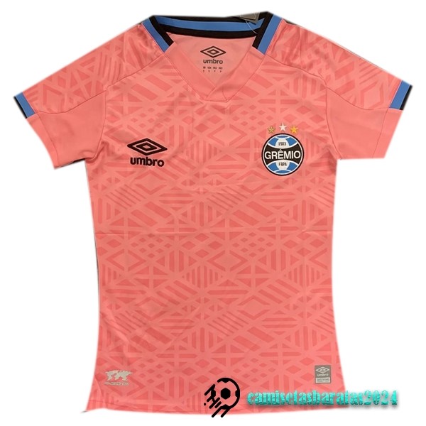 Replicas Especial Camiseta Mujer Grêmio FBPA 2022 2023 Rosa