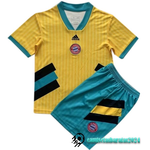 Replicas Especial Conjunto De Hombre Bayern Múnich 2023 2024 Amarillo Verde