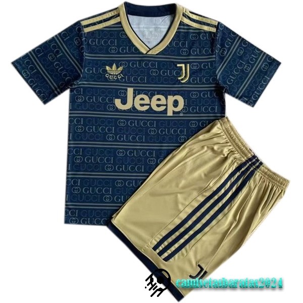 Replicas Especial Conjunto De Hombre Juventus 2023 2024 Azul Amarillo