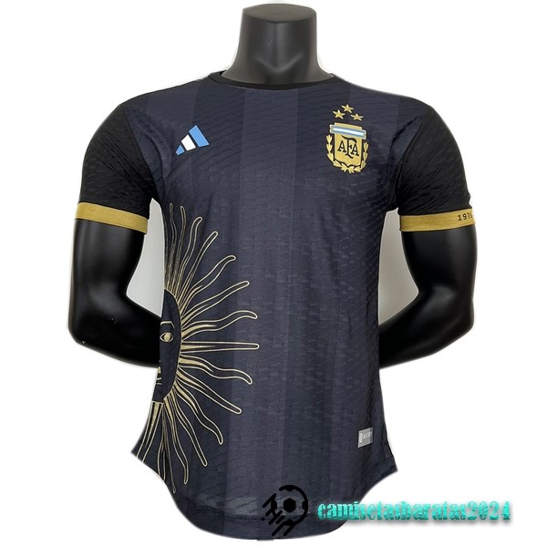 Replicas Especial Jugadores Camiseta Argentina 2023 Negro