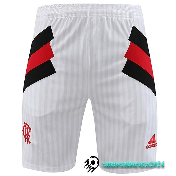 Replicas Especial Pantalones Flamengo 2023 2024 Blanco