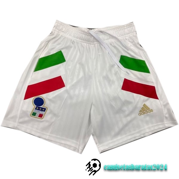 Replicas Especial Pantalones Italia 2023 Blanco