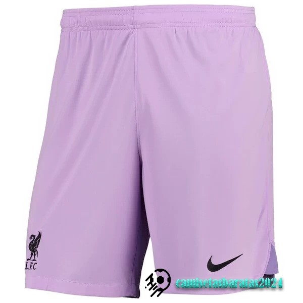 Replicas Pantalones Portero Liverpool 2022 2023 Purpura