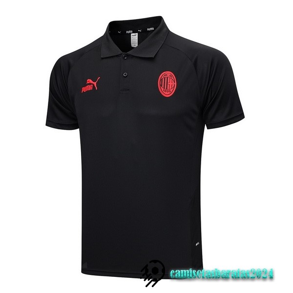 Replicas Polo AC Milan 2023 2024 Negro