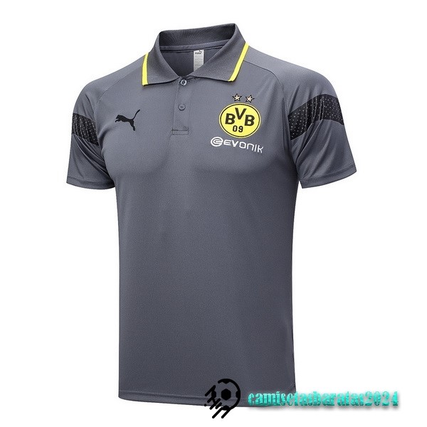 Replicas Polo Borussia Dortmund 2023 2024 Gris