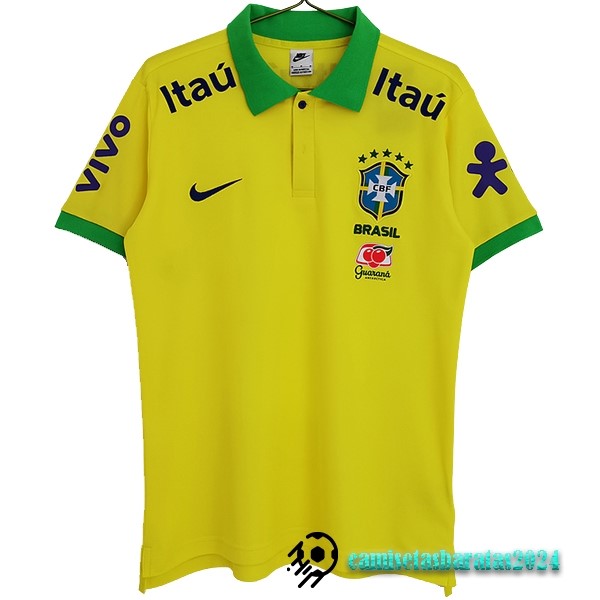 Replicas Polo Brasil 2022 Amarillo I Verde