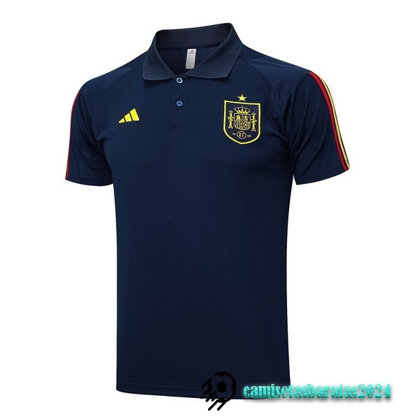 Replicas Polo España 2022 Azul Marino