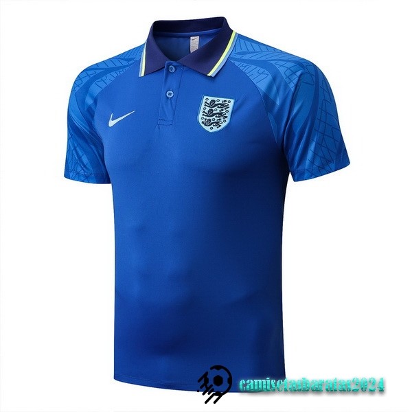 Replicas Polo Inglaterra 2022 Azul