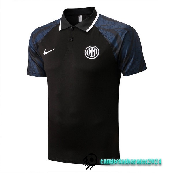 Replicas Polo Inter Milán 2022 2023 Negro Gris