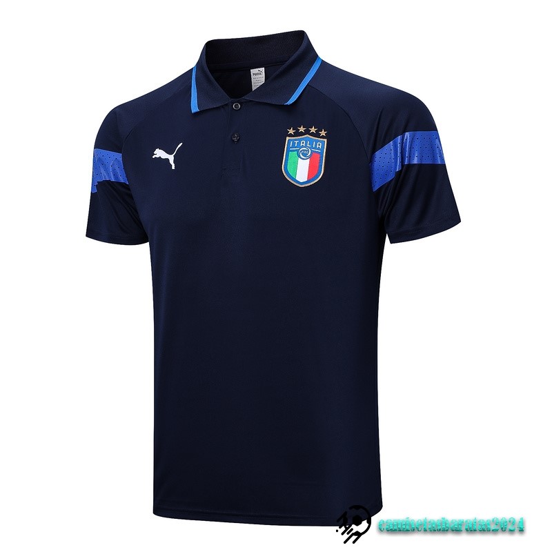 Replicas Polo Italia 2022 Azul I Marino