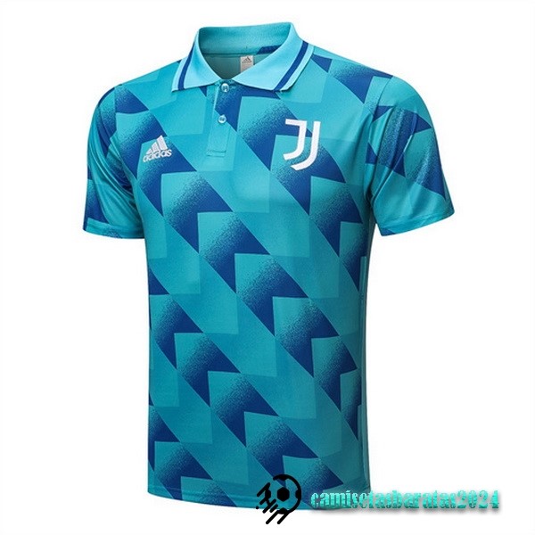 Replicas Polo Juventus 2022 2023 Azul Verde