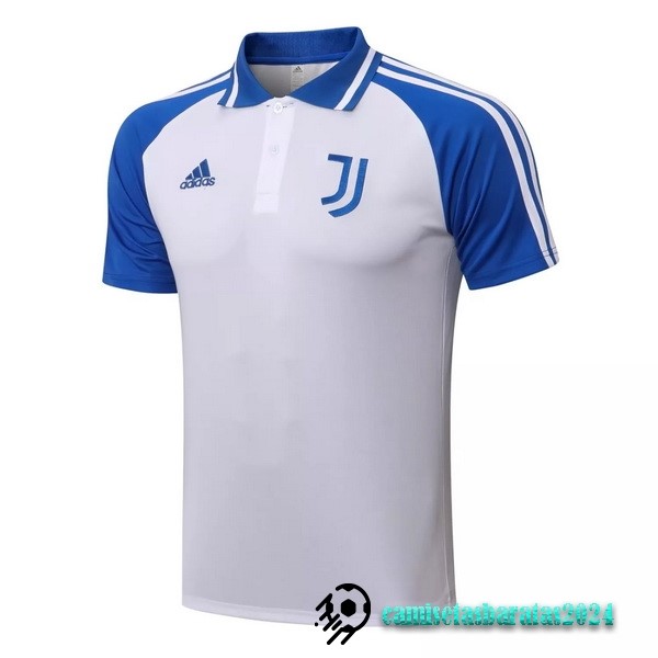 Replicas Polo Juventus 2022 2023 Blanco Azul