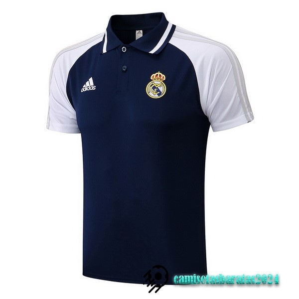 Replicas Polo Real Madrid 2022 2023 Negro Blanco