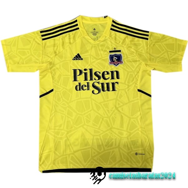 Replicas Portero Camiseta Colo Colo 2022 2023 Amarillo