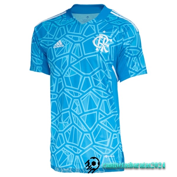 Replicas Portero Camiseta Flamengo 2022 2023 Azul