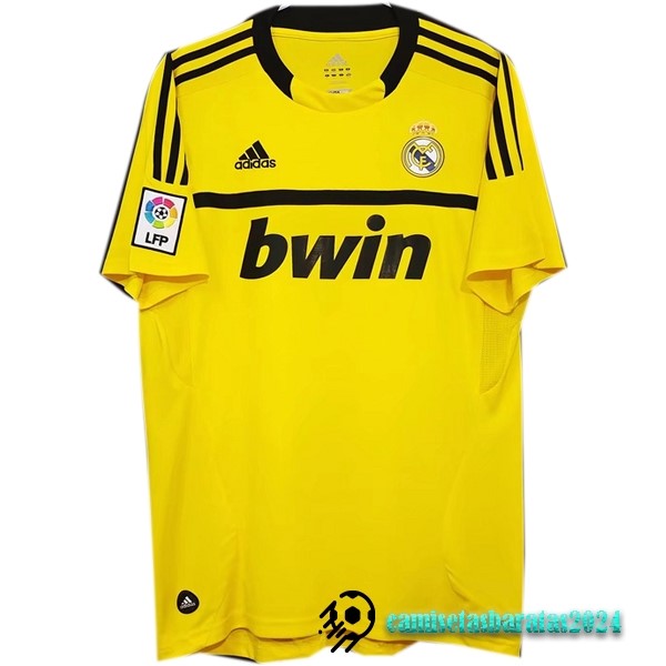 Replicas Portero Camiseta Real Madrid 2011 2012 Amarillo