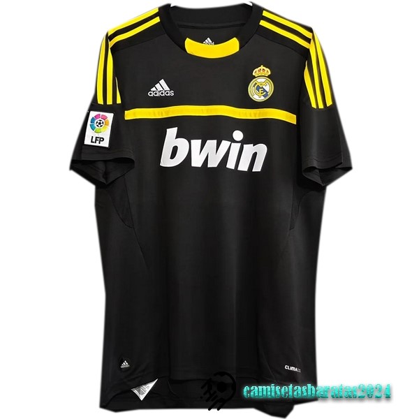 Replicas Portero Camiseta Real Madrid 2011 2012 Negro