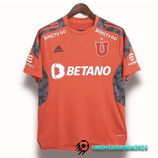 Replicas Portero Camiseta Universidad De Chile 2022 2023 Naranja