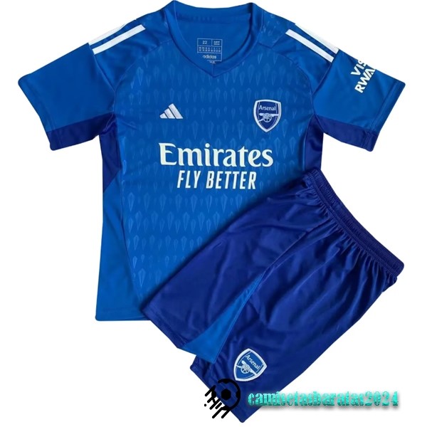 Replicas Portero Conjunto De Hombre Arsenal 2023 2024 Azul