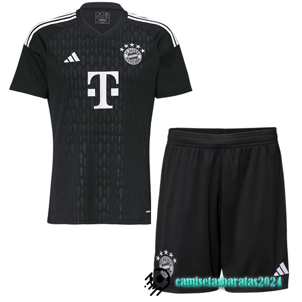 Replicas Portero Conjunto De Hombre Bayern Múnich 2023 2024 Negro