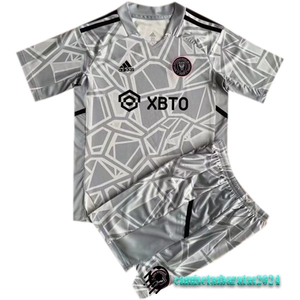 Replicas Portero Conjunto De Hombre Inter Miami 2022 2023 Gris