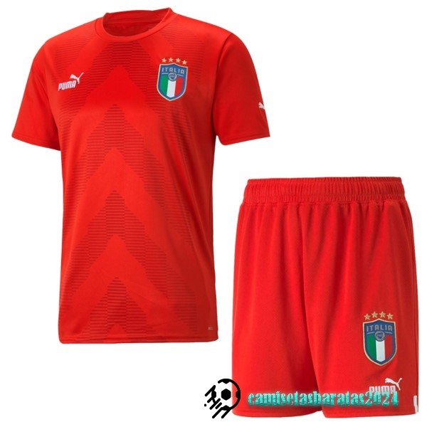 Replicas Portero Conjunto De Hombre Italia 2022 Rojo