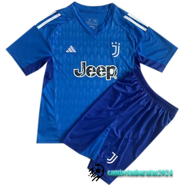 Replicas Portero Conjunto De Hombre Juventus 2023 2024 Azul