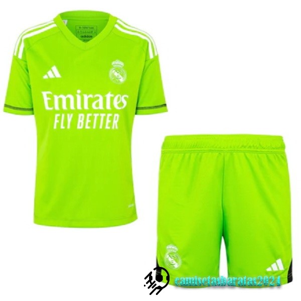 Replicas Portero Conjunto De Hombre Real Madrid 2023 2024 Verde