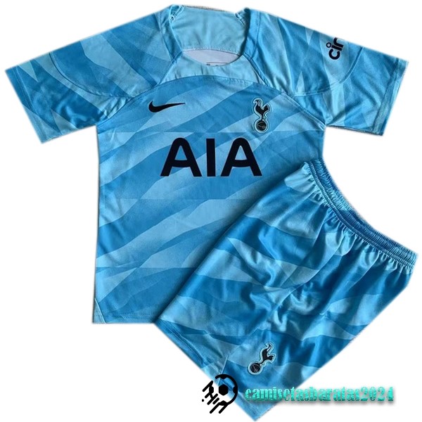 Replicas Portero Conjunto De Niños Tottenham Hotspur 2023 2024 Azul