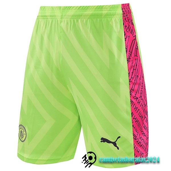 Replicas Portero Pantalones Manchester City 2023 2024 I Verde