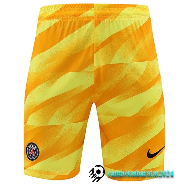 Replicas Portero Pantalones Paris Saint Germain 2023 2024 Amarillo