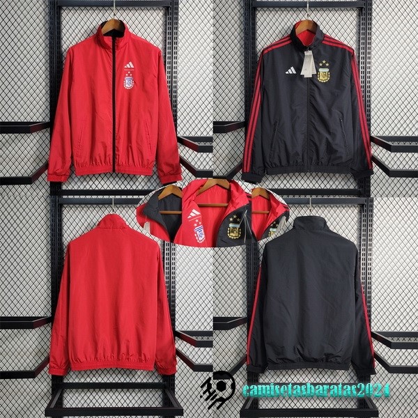 Replicas Rompevientos Argentina 2023 Rojo Negro