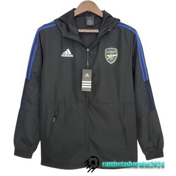 Replicas Rompevientos Arsenal 2022 2023 Negro