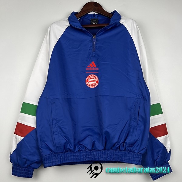 Replicas Rompevientos Bayern Múnich 2023 2024 Azul Blanco