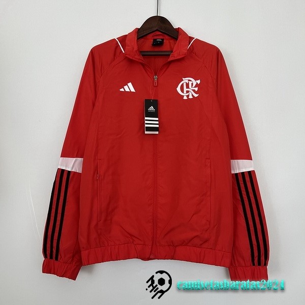 Replicas Rompevientos Flamengo 2023 2024 Rojo Blanco