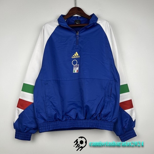 Replicas Rompevientos Italia 2023 Azul I Blanco