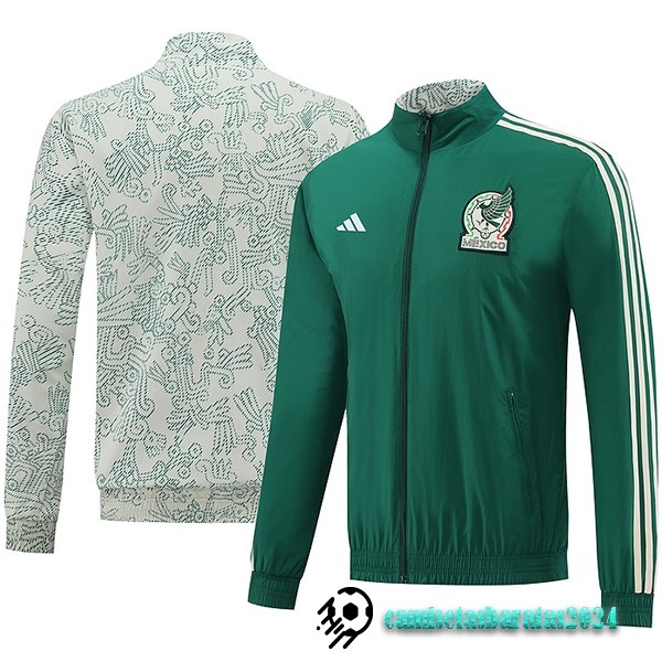 Replicas Rompevientos México 2022 Verde Blanco