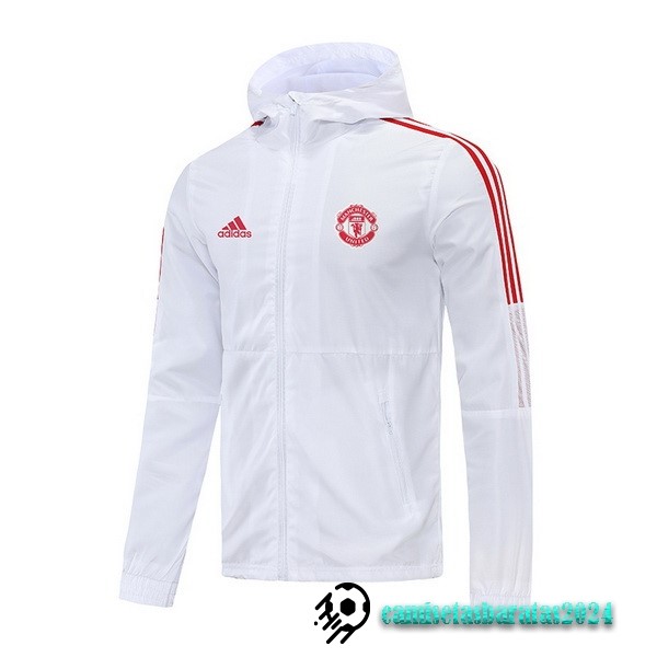 Replicas Rompevientos Manchester United 2022 2023 Blanco