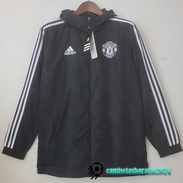 Replicas Rompevientos Manchester United 2022 2023 Negro