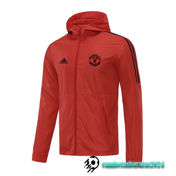 Replicas Rompevientos Manchester United 2022 2023 Rojo