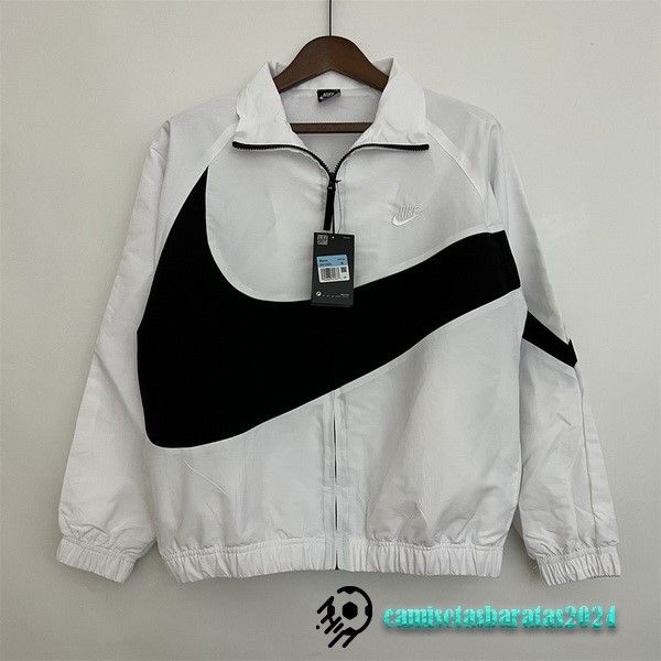 Replicas Rompevientos Nike 2023 2024 Blanco Negro