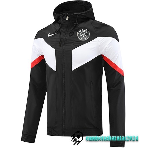 Replicas Rompevientos Paris Saint Germain 2022 2023 Negro Blanco