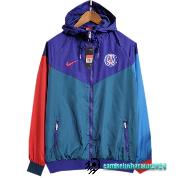 Replicas Rompevientos Paris Saint Germain 2022 2023 Purpura Verde