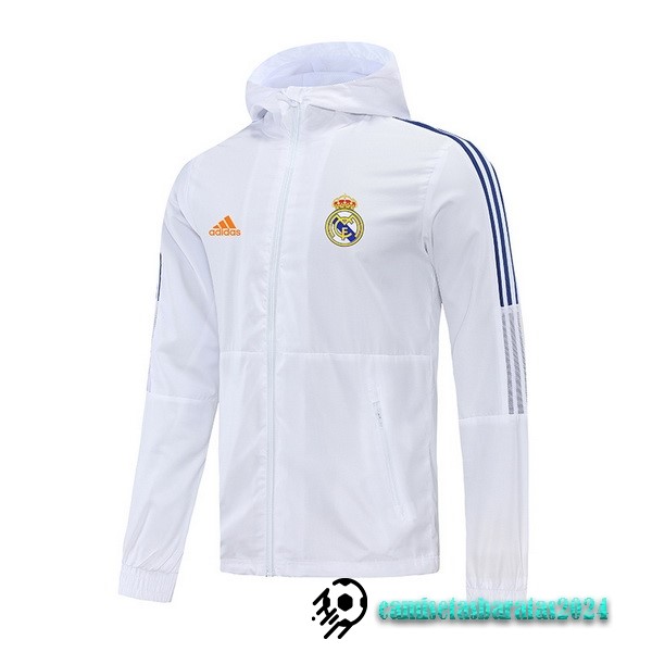 Replicas Rompevientos Real Madrid 2022 2023 Blanco Azul