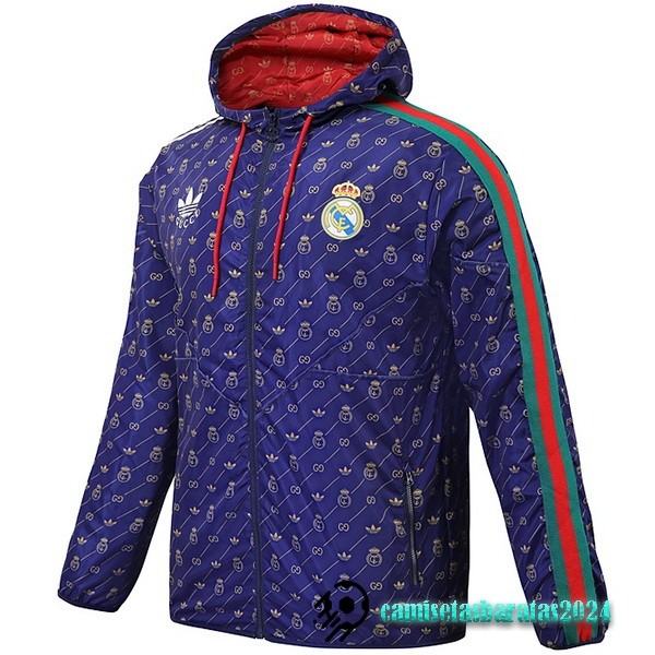 Replicas Rompevientos Real Madrid 2023 2024 Purpura Rojo