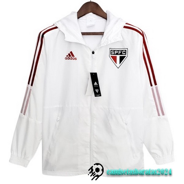 Replicas Rompevientos São Paulo 2022 2023 Blanco