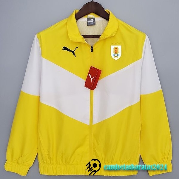 Replicas Rompevientos Uruguay 2022 Amarillo