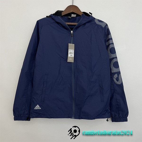 Replicas Rompevientos adidas 2023 Azul Marino