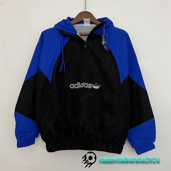 Replicas Rompevientos adidas 2023 Azul Negro