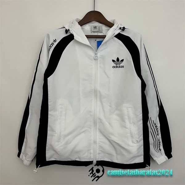 Replicas Rompevientos adidas 2023 Blanco